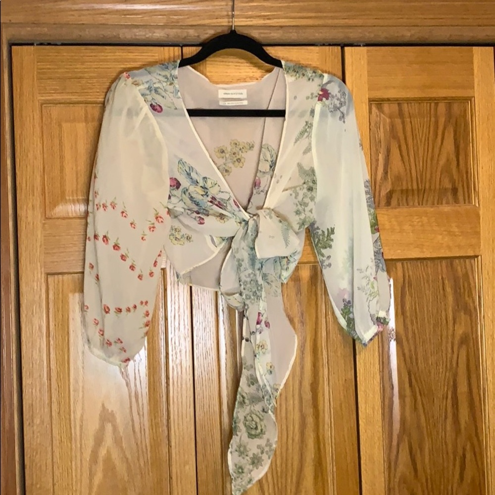 Urban Outfitters front-tie top